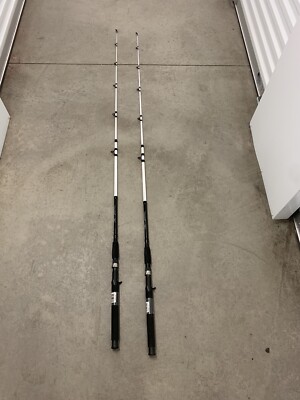 2 Tsunami Spear Casting Rods 6'6'' Fresh/Saltwater Catfish/Trolling 10-17lb Mono