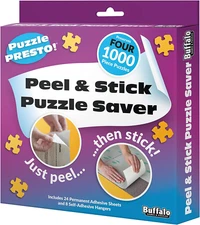 (4 Pack) Puzzle Presto! Peel & Stick Puzzle Saver: 24 Adhesive Sheets 8 Hangars.