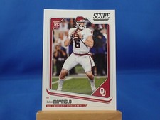 Baker Mayfield Score 2018 RC Rookie #351
