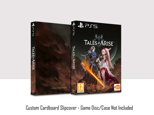 Tales of Arise PS5 Personalizado Cartón Cubierta Deslizante Steelbook Protector - Imagen 2 de 4