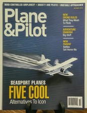 Plane & Pilot October 2016 Seasport Planes Five Cool Drones  FREE SHIPPING sb