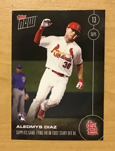 2016 Topps Now 452 Aledmys Díaz