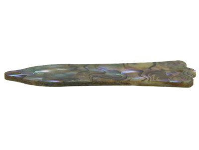 KAISH Pure Custom Made Abalone Shell Chitarra Truss Rod Cover Con 2 Fori Adatto USA LP Les Paul - Foto 9