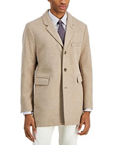 Overcoat Coat 36S Beige Wool | eBay