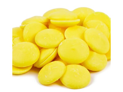2 Pounds Merckens Yellow Melting Chocolate Coating Wafer Candy Free Shipping