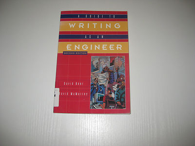 A Guide to Writing as an Engineer von David F. Beer und David McMurrey (2004,...