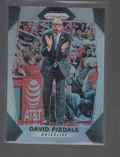 DAVID FIZDALE   2017-18 PANINI PRIZM SILVER PRIZMS CARD #210 