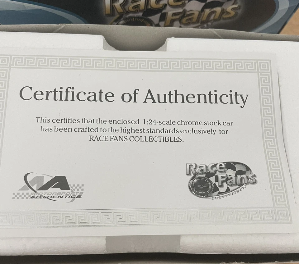 Motorsports Authentics Dale Jarrett #44 UPS 2007 Camry Chrome 1:24 limited /288 - Image 2 of 4