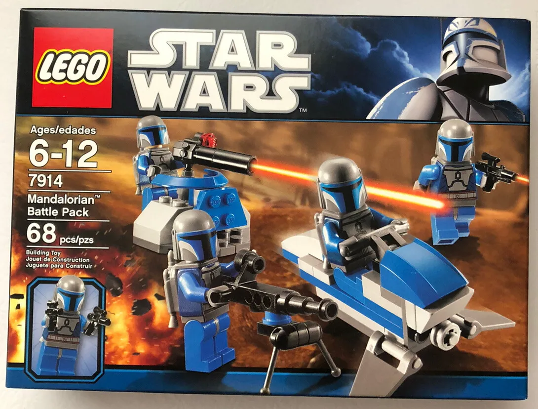 finger Peru Knurre LEGO 7914 Star Wars MANDALORIAN Battle Pack Clone Troopers Retired New  Sealed 673419144506 | eBay