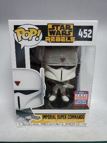 Funko Pop! Star Wars Rebelles Impérial Super Commando #124 (2021 Été ) Figurine Funko Pop! Star Wars Rebelles Impérial Super Commando #124 (2021 Été ) Figurine | Funko Pop | 2 Funko Pop! Star Wars Rebelles Impérial Super Commando #124 (2021 Été ) Figurine | Funko Pop