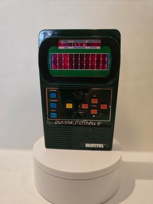 Mattel Classic Football 2 Handheld Electronic Game- Tested Vintage