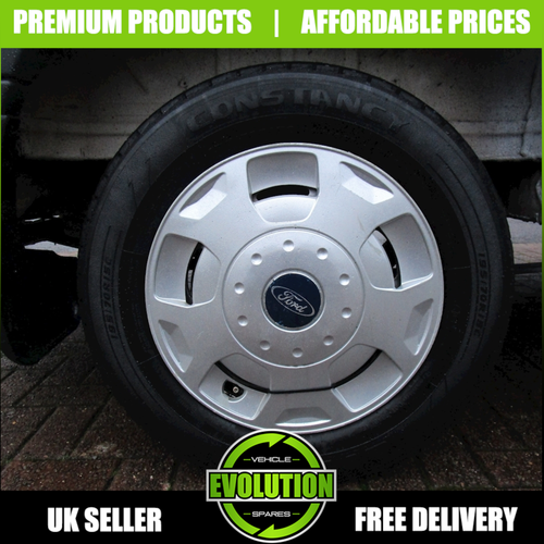 15" WHEEL TRIMS TO FIT FORD TRANSIT VAN SET OF 4 2000-2018 MK6 MK7 MK8 HUB CAPS - Picture 8 of 8