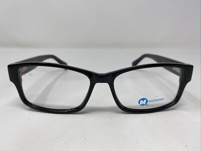 Modern NTC-1 BLACK 54-17-145 Plastic Full Rim Eyeglasses Frame TB77