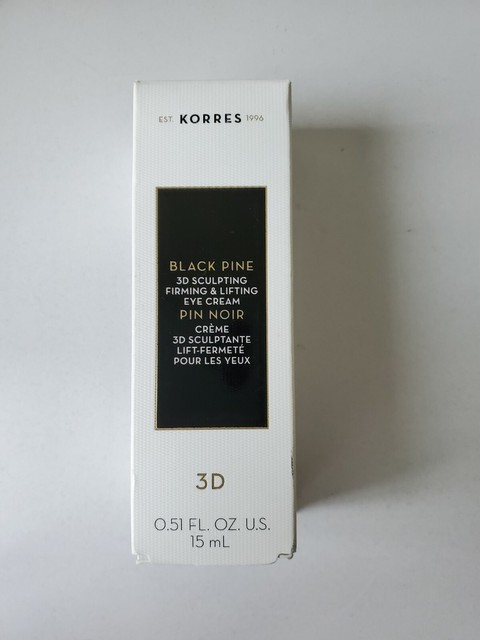 korres eye cream black pine