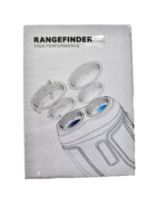 Petit Range Finder for Golf and Hunting w Pinsensor Laser Binoculars Black - NEW