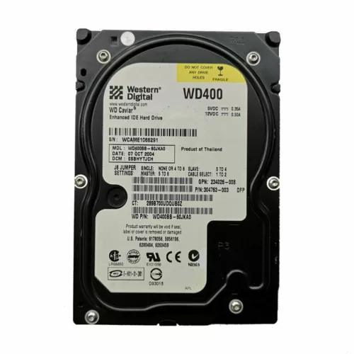 compatible WD 40GB WD400BB 7200RPM PATA IDE 3.5" HDD Hard Disk Drive - Picture 1 of 3
