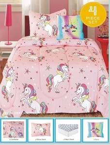 twin comforter set unicorn