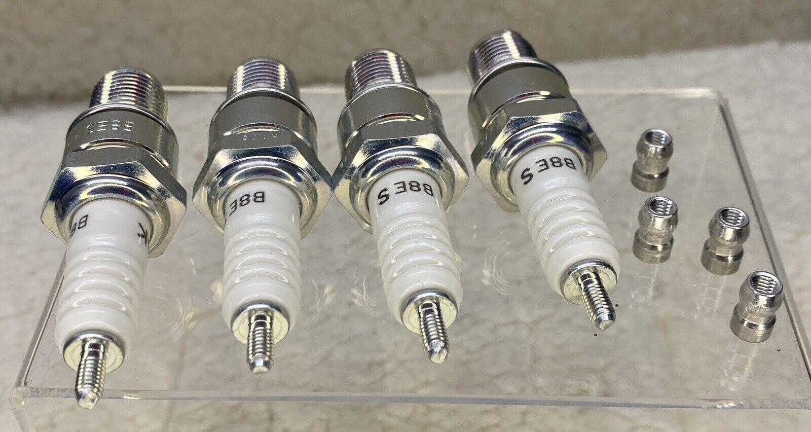 Set of (4) NGK B8ES Spark Plugs Kawasaki (See Fitment Chart) #B8ES | eBay