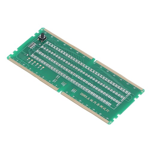 DDR5 Desktop Mainboard Test Card Memory Slot Tester Board W/LED Light For Repair - Afbeelding 1 van 12