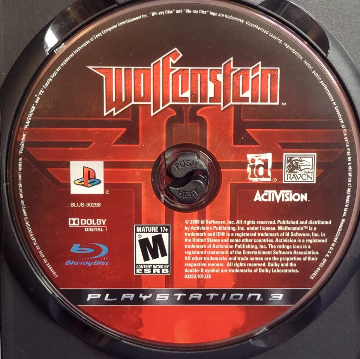 Wolfenstein ps3. Wolfenstein 2009 ps3. Wolfenstein PS Vita.