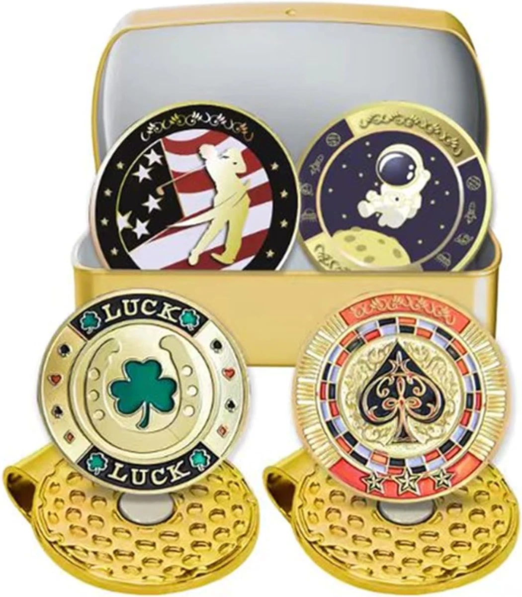 Ladies golf ball hotsell markers hat clips