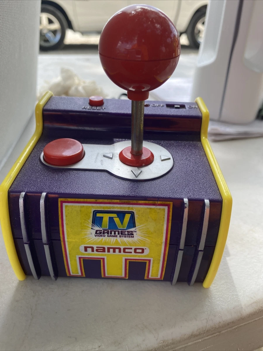 Namco TV Games Plug N Play Video Game System Pac Man Dig Dug, 2003 Jakks Pacific