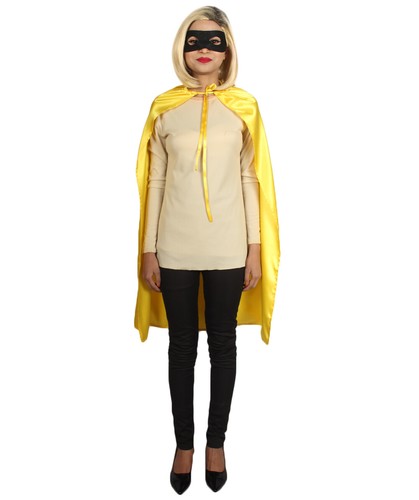 Adult Women's Superhero Cape with Mask Set Cartoon Costume,Multiple Color,HC-869 - Picture 25 of 72