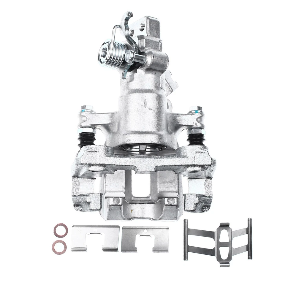 Par de pinzas de freno de disco laterales traseras con soporte para Suzuki Kizashi 2010 2012 2013 Foto 4 de 4