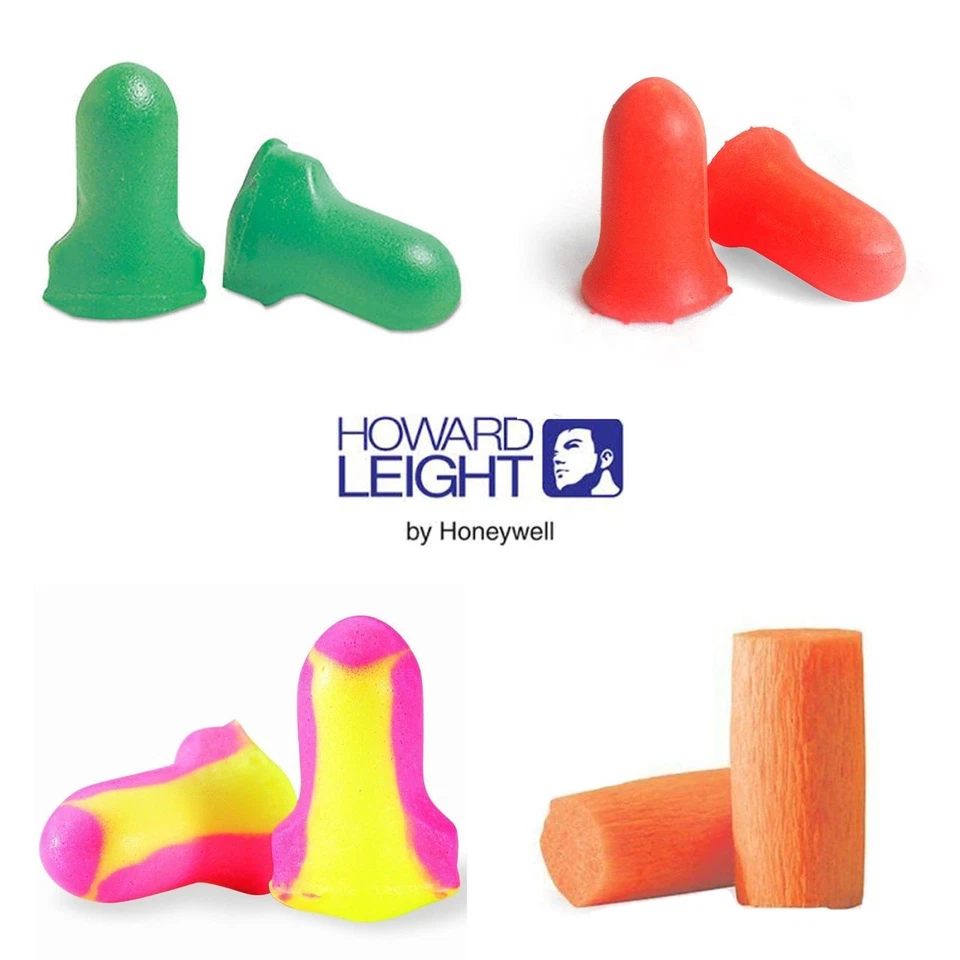 Howard Leight Laser Lite, Max, Max Lite, Matrix Earplugs - Soft foam Ear Plugs