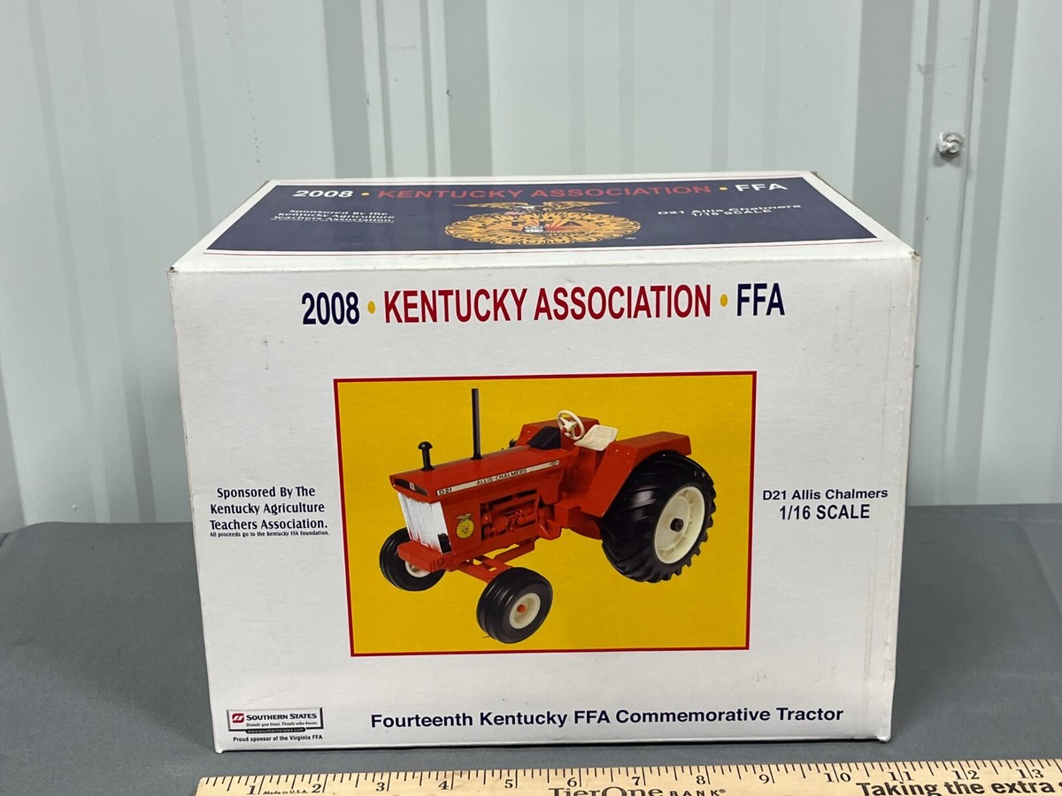 Allis Chalmers D21 Tractor Chrome Grill KENTUCKY FFA 1:16 Ertl Toy