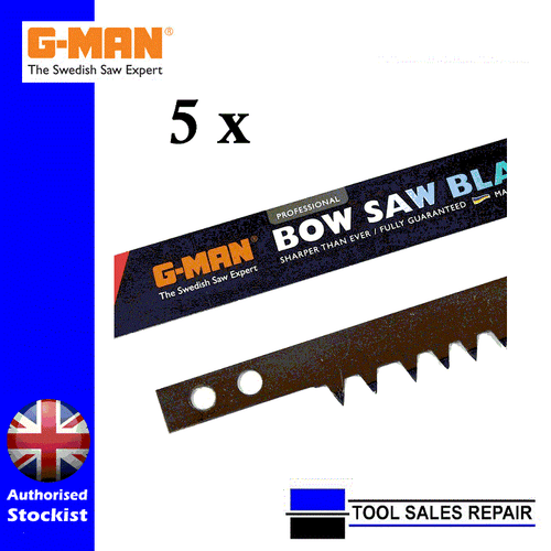 G-Man Bow Saw, Knuckle Guard, Made in Sweden, Wood Tree Bowsaw, Spare Blades - Picture 12 of 14