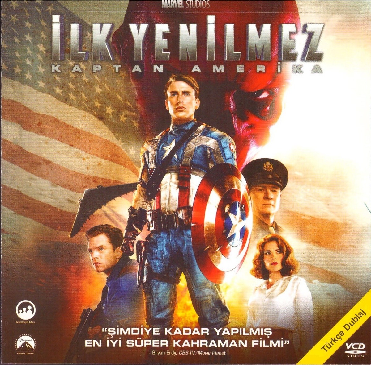 Captain America: The First Avenger (Turkish Dubbed Video CD Captain America: The First Avenger (Turkish Dubbed Video CD