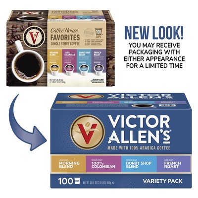 Variety Pack Victor Coffee K Cups Victor Allen's Keurig K-Cup