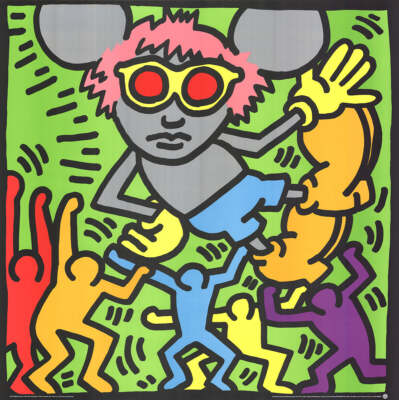 KEITH HARING Andy Mouse 38.25
