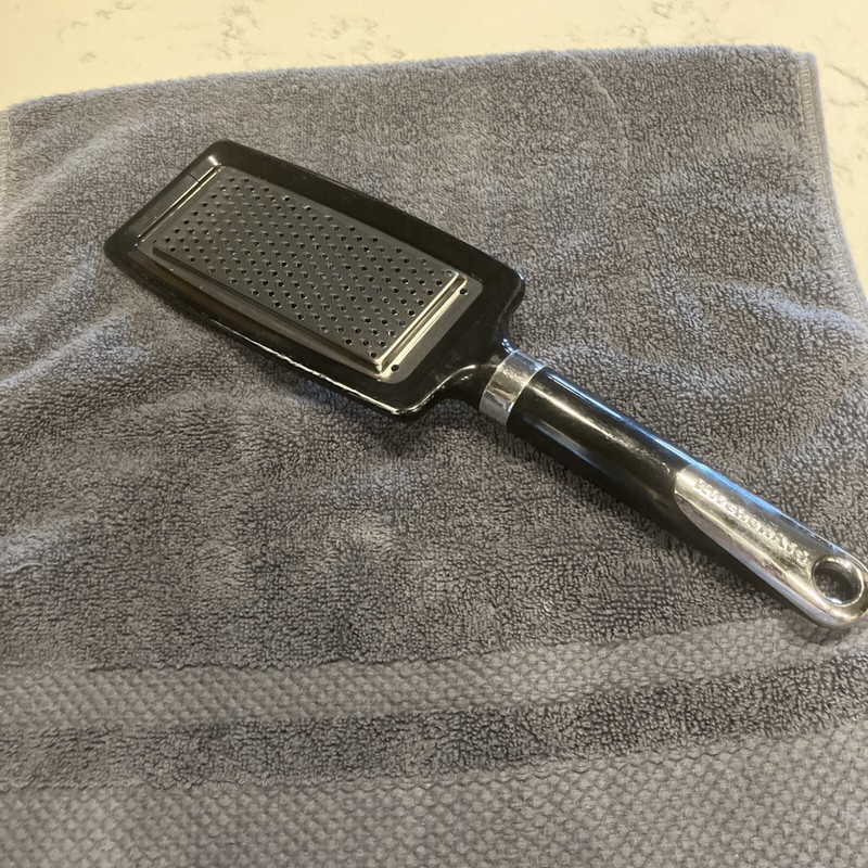 KitchenAid 12” Hand Held Citrus Zester/Cheese Grater Stainless Pre Owned