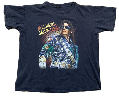 Vtg 90s Michael Jackson T Shirt Roman Ticiam XXL King Of Pop