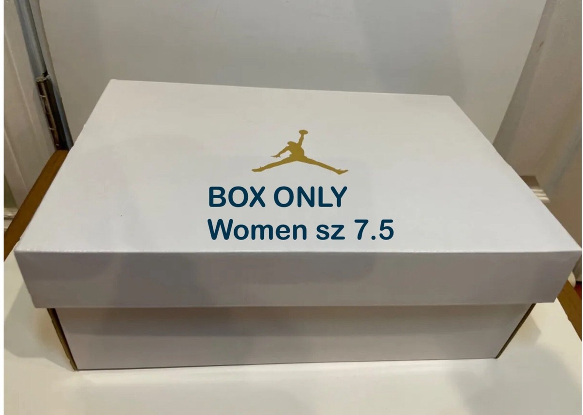 SHOES BOX ONLY - Nike Air Jordan 1 Low - Women's Size 7.5 | eBay