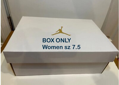 SHOES BOX ONLY Nike Air Jordan Low Women's Size
