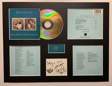 THE BEAUTIFUL SOUTH - Signed Autographed - WELCOME TO - Album Display Deluxe
