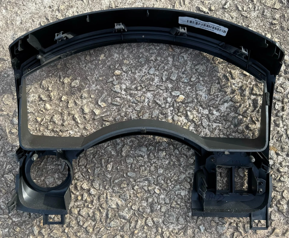 2004-07 Nissan Titan Armada Speedometer Cluster Gauge Dash Bezel Trim OEM Black - Image 3 of 3