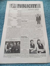 DILLINGER(1945)LAWRENCE TIERNEY ORIGINAL PRESS SHEET