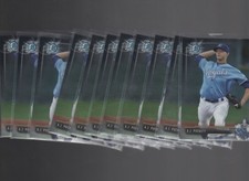 (28) COUNT LOT A.J. PUCKETT 2017 BOWMAN CHROME PROSPECTS CARD #BCP4
