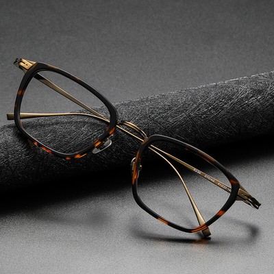 Premium Retro Rectangle  Titanium Photochromic Reading Glasses +0.5~6.0