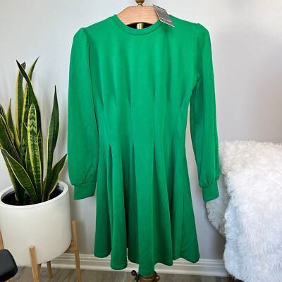 green mini skater dress Glamorous Dark Green Satin Collared Skater Mini Dress