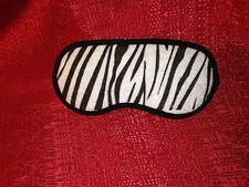 ZEBRA BEAUTY EYE MASK / SLEEP MASK blindfold for blocking out light NEW