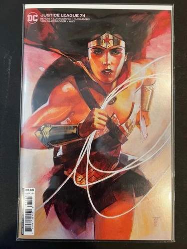 Justice League #74 - Variant Cover by Alex Maleev