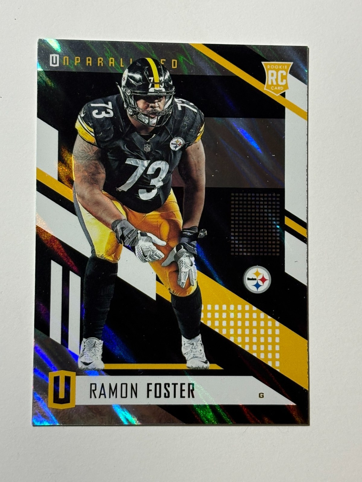 2017 UNPARALLELED FOOTBALL No.30 RAMON FOSTER ROOKIE -                      L121