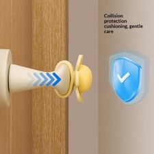 Cute Flower Door Handle Silicone Protector Anti Collision Door Knob Cover Ba HY2