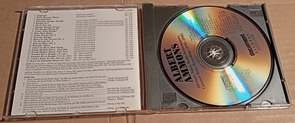 Albert Ammons – 1936-1946 Alternate Takes, Radio Performances - CD (JG2836) - Bild 2 von 2