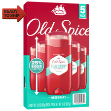 Old Spice Deodorant for Men, Pure Sport High Endurance, 3 Oz, 5-Pack